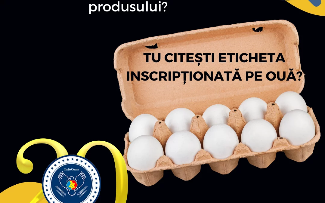 Tu știi să citești eticheta inscripționată pe ouă?