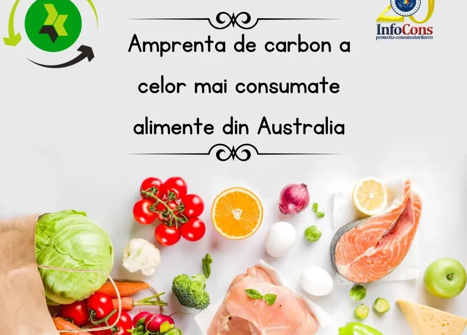 Amprenta de carbon a celor mai consumate alimente din Australia