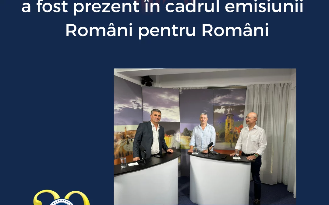 Președintele InfoCons, Sorin Mierlea, a fost în direct în cadrul emisiunii Români pentru Români