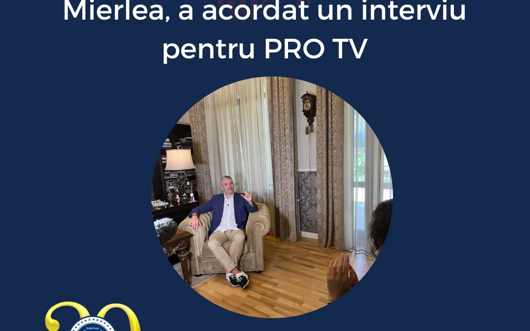 Președintele InfoCons, Sorin Mierlea, a acordat un interviu pentru PRO TV
